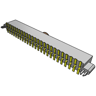 50 Position Receptacle Connector Surface Mount - 2
