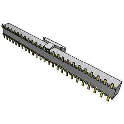 50 Position Receptacle Connector Surface Mount - Samtec Inc. (1)