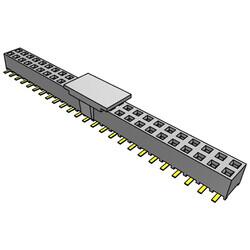 50 Position Receptacle Connector Surface Mount - Samtec Inc.