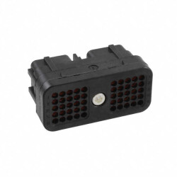 50 Rectangular Connectors - Housings Plug Black - TE Connectivity Deutsch Connectors