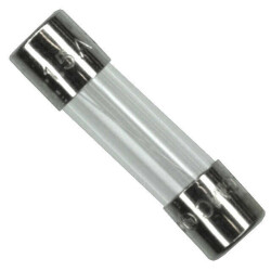 500 mA 250 V Fuse Cartridge, Glass Requires Holder 5mm x 20mm - Eaton - Electronics Division (1)