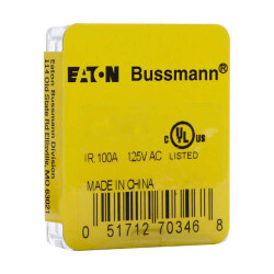 500 mA 250 V Fuse Cartridge, Glass Requires Holder 5mm x 20mm - Eaton - Electronics Division