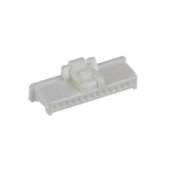 14 Rectangular Connectors - Housings Receptacle White 0.039