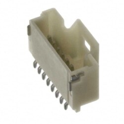 Connector Header Surface Mount, Right Angle 8 position 0.039