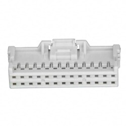 26 Rectangular Connectors - Housings Receptacle Natural 0.079