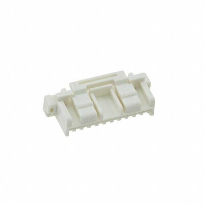 11 Position Rectangular Housing Connector Plug Beige 0.059