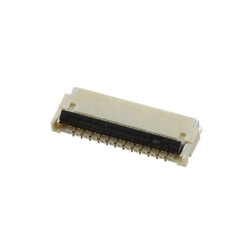 25 Position FPC Connector Contacts, Top and Bottom 0.012