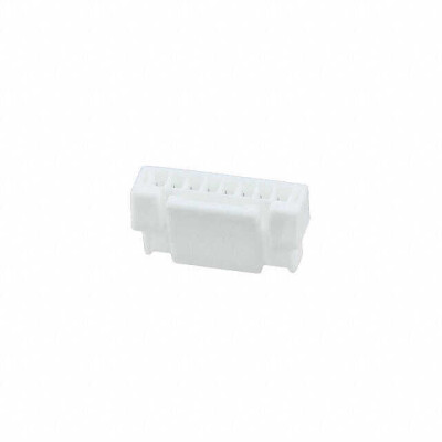 8 Position Rectangular Housing Connector Receptacle Natural 0.049