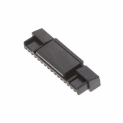 Position Rectangular Housing Connector Receptacle Black 0.049