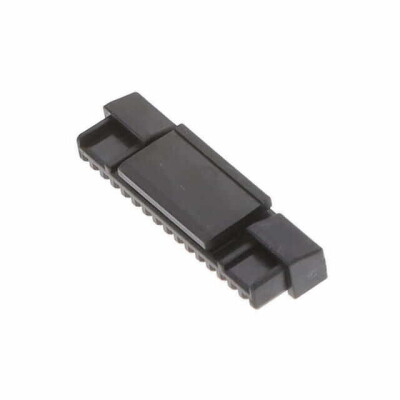 Position Rectangular Housing Connector Receptacle Black 0.049