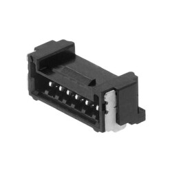 Connector Header Surface Mount, Right Angle 6 position 0.049
