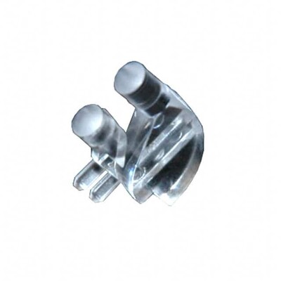 Light Pipe 2 High Clear Rigid Board Mount, Press Fit, Right Angle - 1