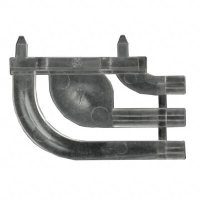 Light Pipe 3 High Clear Rigid Board Mount, Press Fit, Right Angle - 1