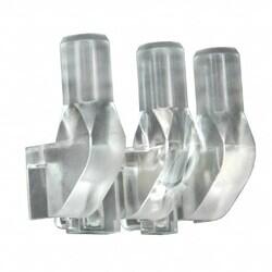 Light Pipe 3 Wide Clear Rigid Board Mount, Press Fit, Right Angle - Dialight