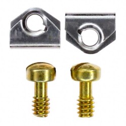 Jackscrew, Slotted For AMPLIMITE Series HDE, HDP - TE Connectivity AMP Connectors