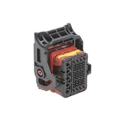 53 Position Rectangular Housing Connector Receptacle Black - 1