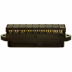 50 Position Plug Connector Free Hanging (In-Line) IDC - TE Connectivity AMP Connectors