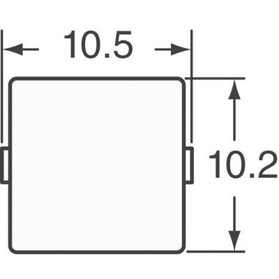 5.5µH Shielded Wirewound Inductor 10A 10.3mOhm Nonstandard - 2