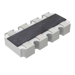 56 Ohm ±5% 62.5mW Power Per Element Isolated 4 Resistor Network/Array ±200ppm/°C 1206 (3216 Metric), Convex, Long Side Terminals - YAGEO