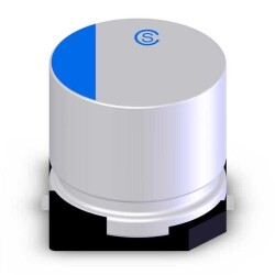 560 µF 2.5 V Aluminum - Polymer Capacitors Radial, Can - SMD 10mOhm 5000 Hrs @ 105°C - Chinsan (Elite)