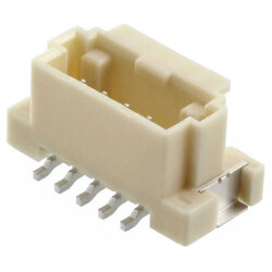 Connector Header Surface Mount 5 position 0.079