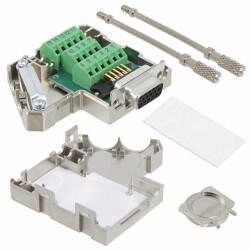 15 Position D-Sub, High Density Plug, Female Sockets Connector - Phoenix Contact