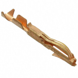 Edge Terminal Non-Gendered 20-24 AWG Crimp Gold - 1