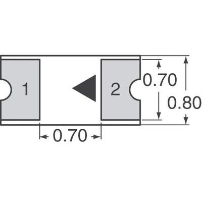 Blue 470nm LED Indication - Discrete 3.2V 0603 (1608 Metric) - 3
