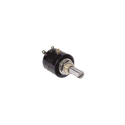 5k Ohm 1 Gang Linear Panel Mount Potentiometer 1.0 Turns Hybrid 1W Solder Lug - 1