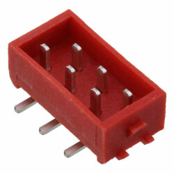 Connector Header Surface Mount 6 position 0.100