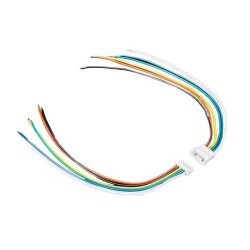6 Position Cable Assembly Rectangular Socket to Individual Wire Leads; Plug to Individual Wire Leads 0.328' (100.00mm, 3.94