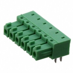 6 Position Terminal Block Header, Female Sockets 0.150