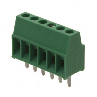 6 Position Wire to Board Terminal Block Horizontal with Board 0.100