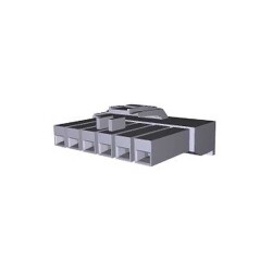 6 Rectangular Connectors - Housings Plug Natural 0.156
