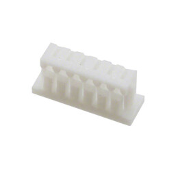 6 Rectangular Connectors - Housings Receptacle Natural 0.049