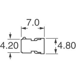 6 Rectangular Connectors - Housings Receptacle Black 0.079