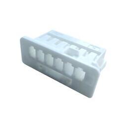 6 Rectangular Connectors - Housings Receptacle White 0.079