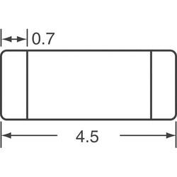 60 Ohms @ 100 MHz 1 Power Line Ferrite Bead 1806 (4516 Metric) 6A 9mOhm - 2