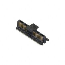 60 Position Connector Header, Center Strip Contacts Surface Mount Gold - 1