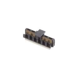 60 Position Connector Header, Center Strip Contacts Surface Mount Gold - 1