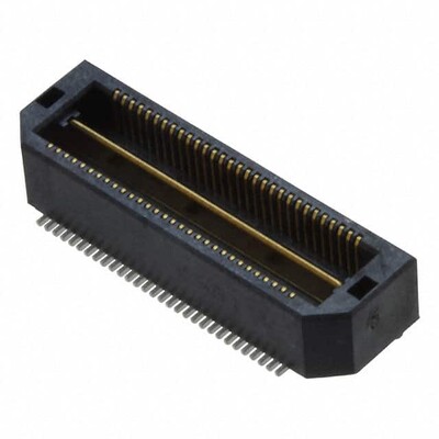 60 Position Connector Header, Outer Shroud Contacts Surface Mount Gold - 2