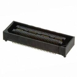 60 Position Connector Receptacle, Center Strip Contacts Surface Mount Gold - Samtec Inc. (1)