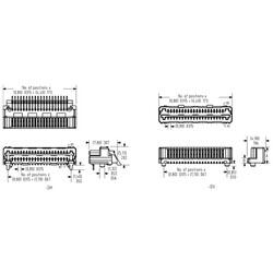 60 Position Connector Self Mating, Non-Gendered Surface Mount Gold - Samtec Inc. (1)