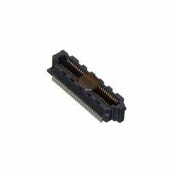 60 Position Connector Socket, Outer Shroud Contacts Surface Mount Gold - 1