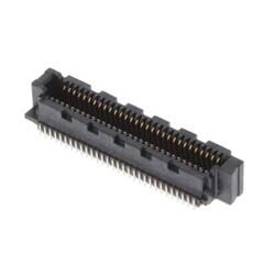 60 Position Connector Socket, Outer Shroud Contacts Surface Mount Gold - 1