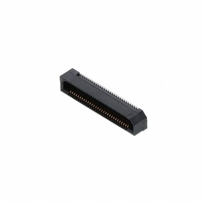 60 Position Connector Socket, Outer Shroud Contacts Surface Mount Gold - 1