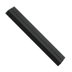 60 Rectangular Connectors - Housings Receptacle Black 0.100