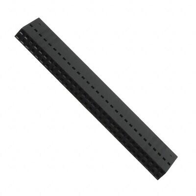 60 Rectangular Connectors - Housings Receptacle Black 0.100