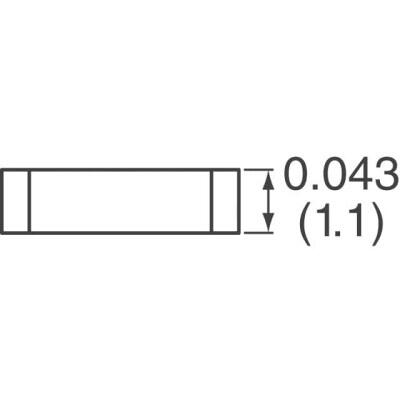 600 Ohms @ 100 MHz 1 Signal Line Ferrite Bead 1206 (3216 Metric) 2A 100mOhm - 3
