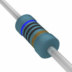 600 Ohms ±1% 0.6W Through Hole Resistor Axial Metal Film - Vishay Beyschlag Draloric BC Components